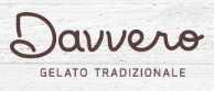Logo  DAVVERO - Gelato Felice