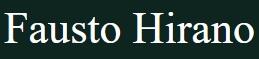 Logo FAUSTO HIRANO